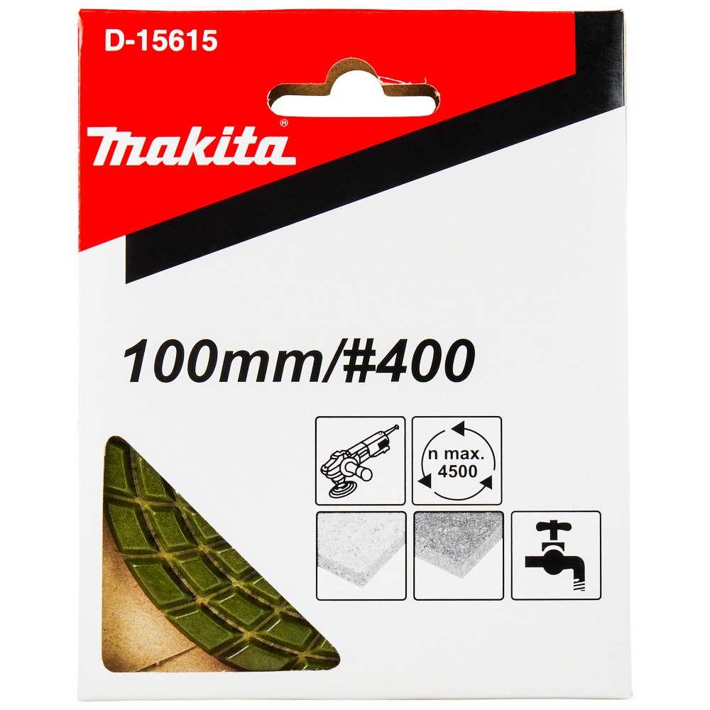 Круг алмазный для PW5000CH (100 мм / К400 / Красный), Makita