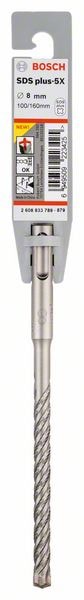 SDS-plus-5X бур, 8x100x160 мм (1 шт), BOSCH