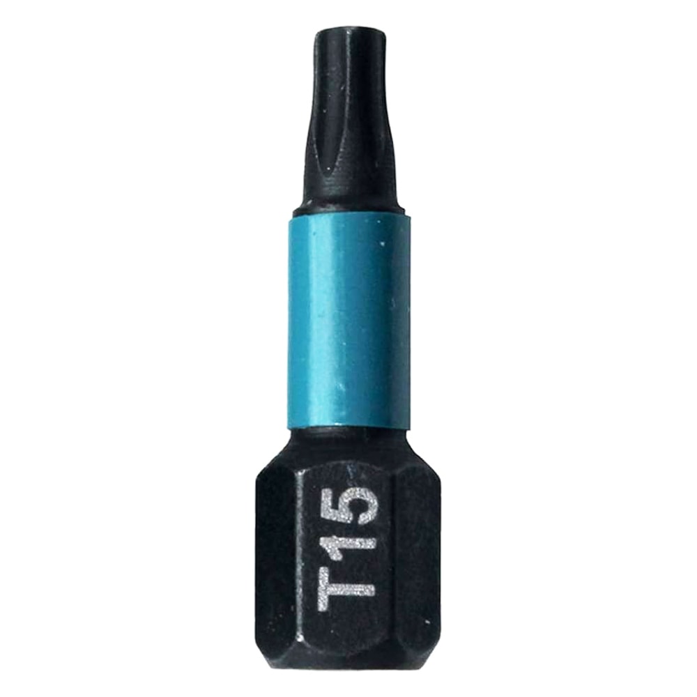 Бита ударная T15 25 мм Impact Black (2 шт) MAKITA (B-63666), фото 2