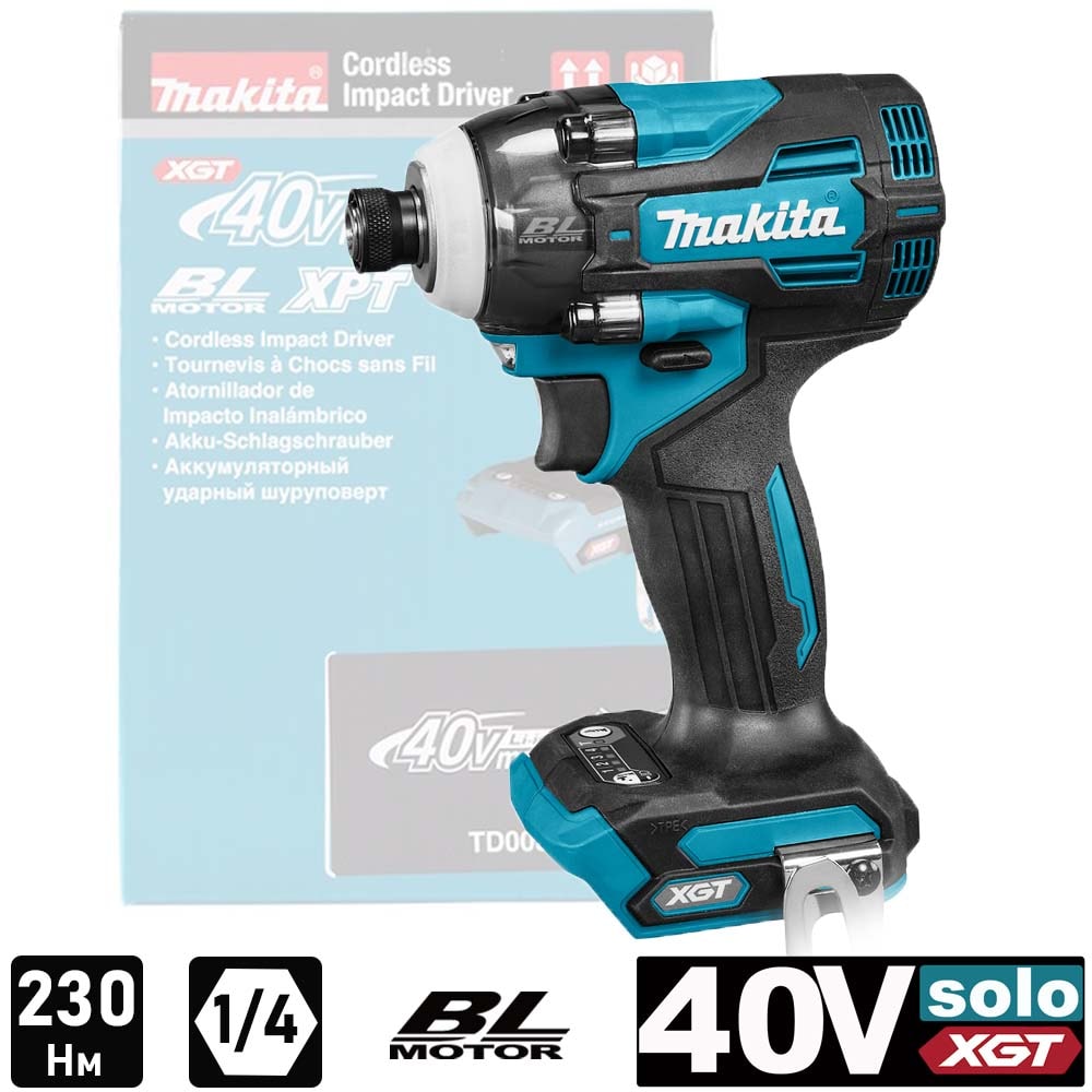 Шуруповерт ударный TD004GZ (TD 004 GZ) аккумуляторный MAKITA
