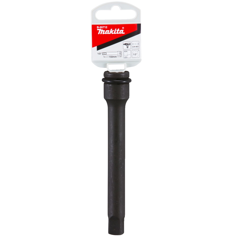 Удлинитель с фиксатором 1/2" 150 мм к ударным головкам MAKITA (B-55712)