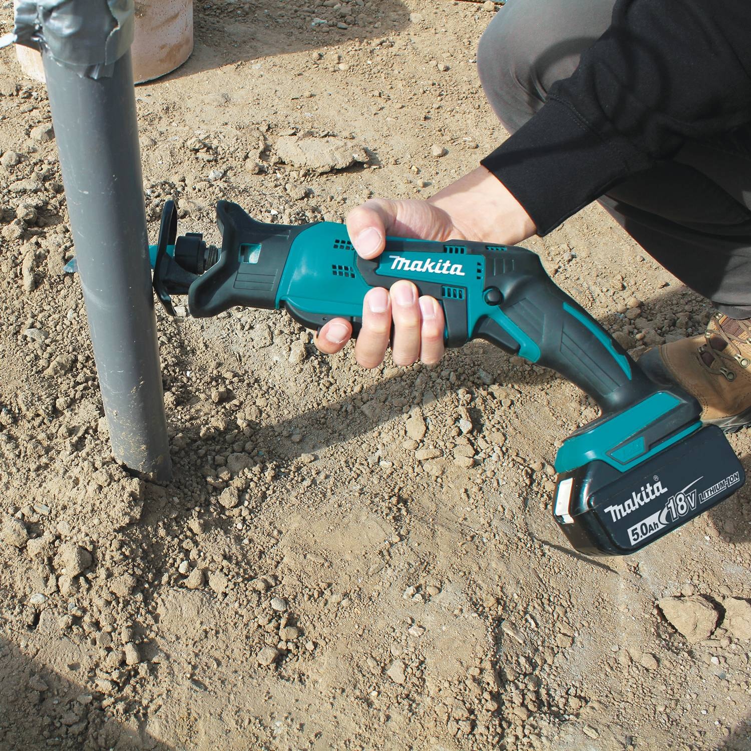 Пила сабельная аккумуляторная DJR185Z (DJR 185 Z) MAKITA, фото 8