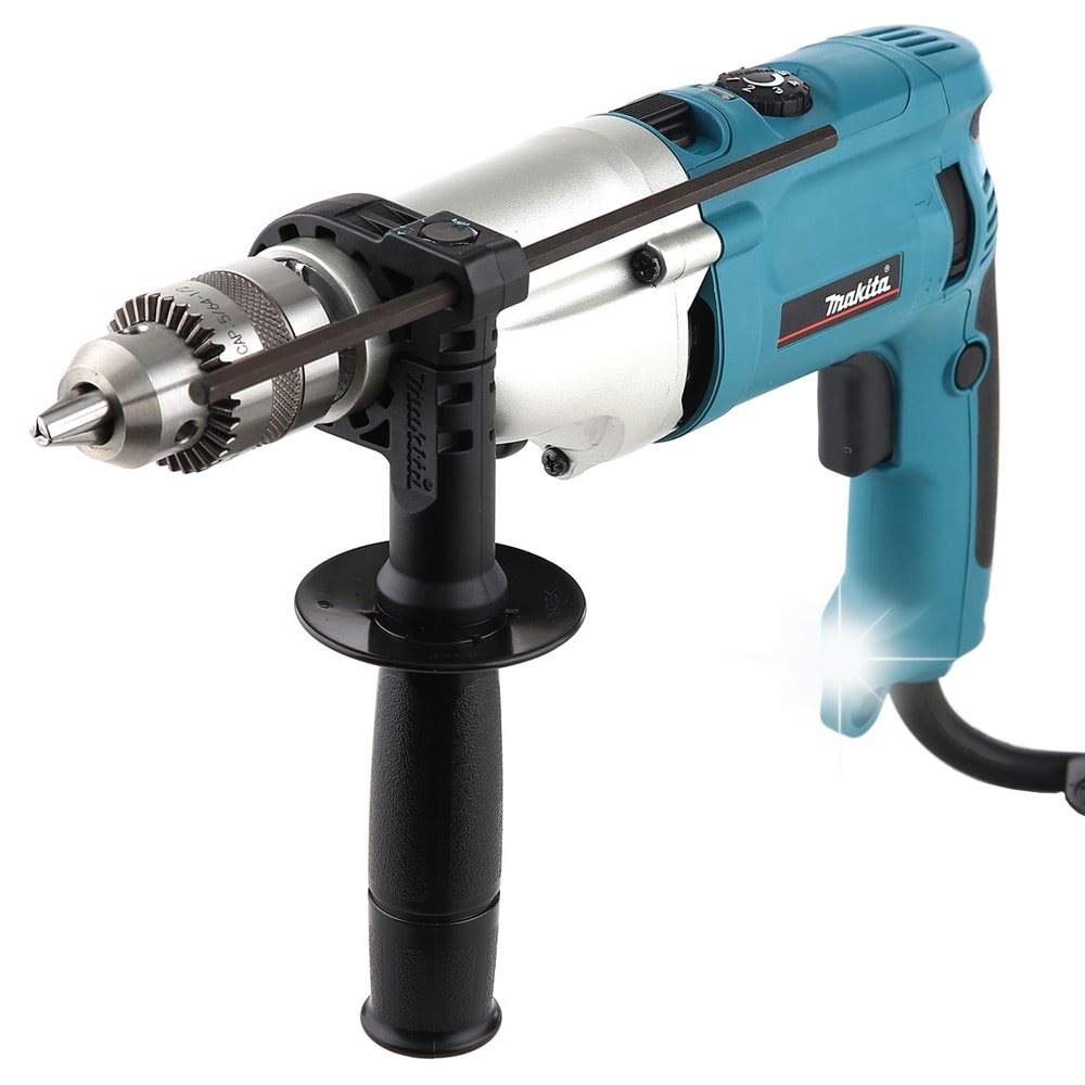 Дрель ударная HP2070F (1010 Вт / ЗП_1,5-13мм / Подсветка / Кейс), MAKITA, фото 2