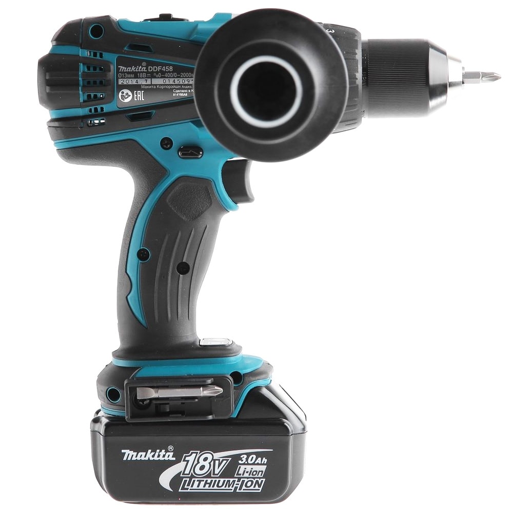 Дрель-шуруповерт аккумуляторная DDF458Z (DDF 458 Z) MAKITA, фото 5