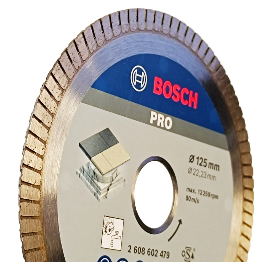 Алмазный круг 125х22,23 мм Best for Ceramic Extra-Clean TURBO, BOSCH, фото 3
