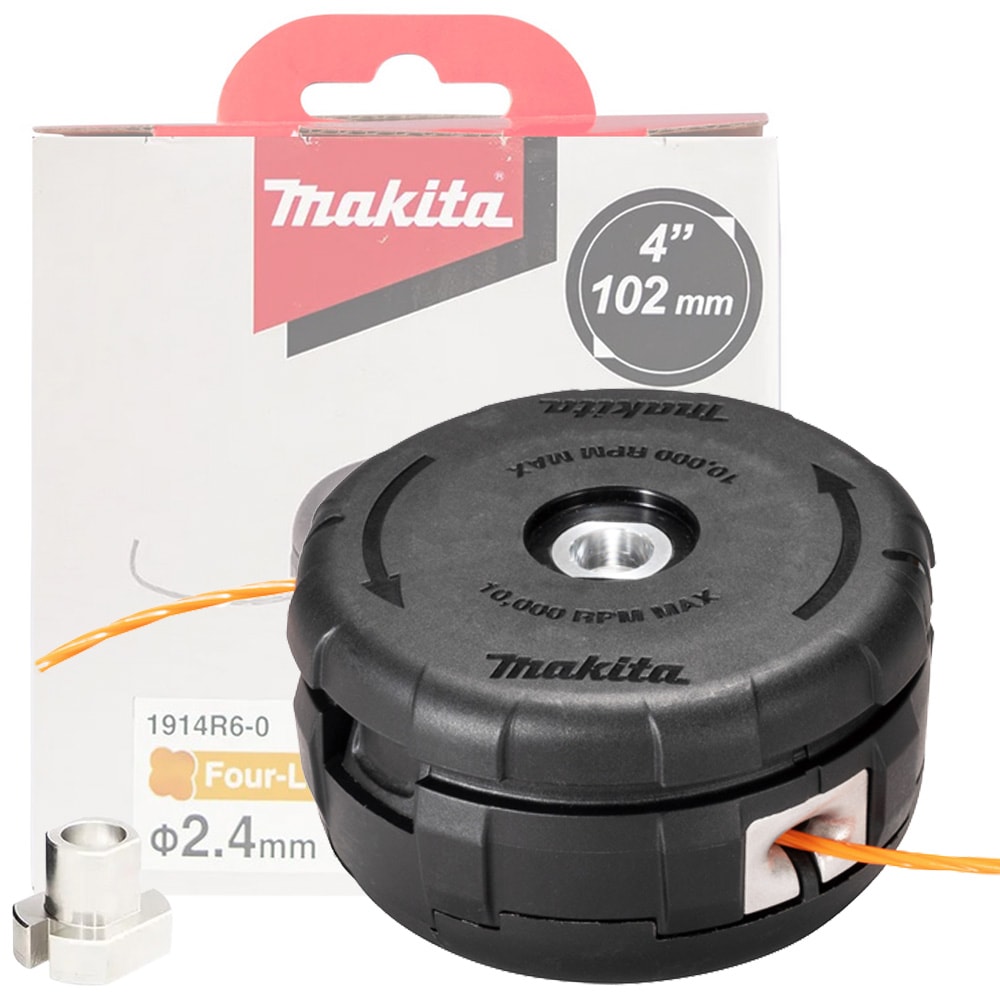 Головка триммерная M8/10x1.25LH (полуавтоматическая) к триммеру MAKITA (1914R6-0)