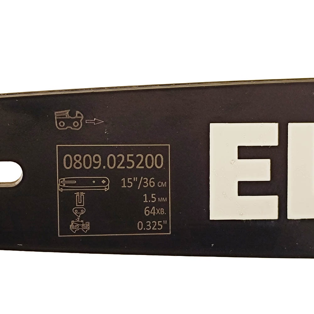 Пильная шина 38 см (0,325" / 1,5 мм / 64 зв) ELITECH HD (0809.025200), фото 6