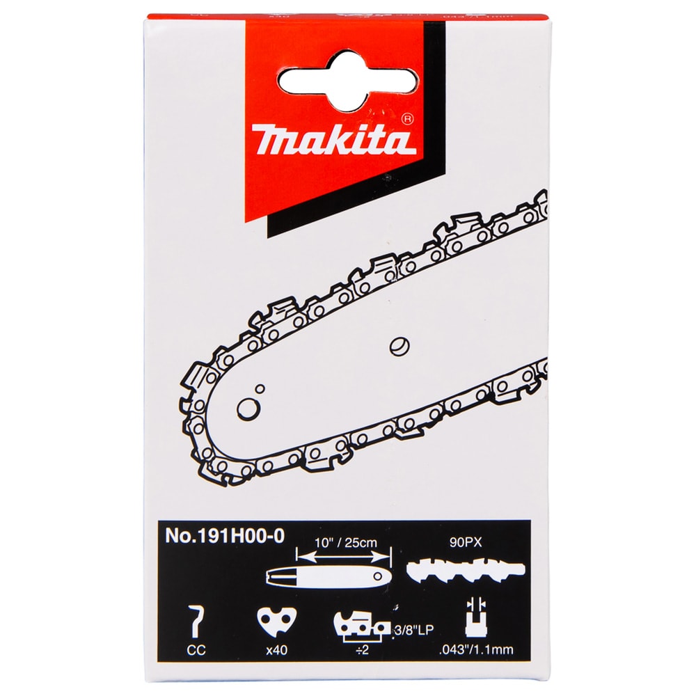 Цепь 25 см (3/8" / 1,1 мм / 40 зв) к пиле DUC254Z / DUC256Z / UC002G MAKITA (191H00-0)