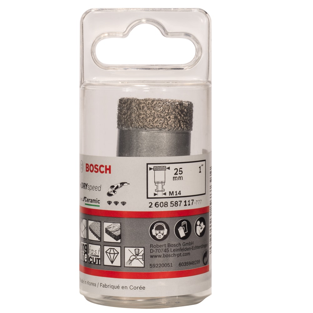 Алмазная коронка D25 мм M14 Best for Ceramic BOSCH (2608587117), фото 2