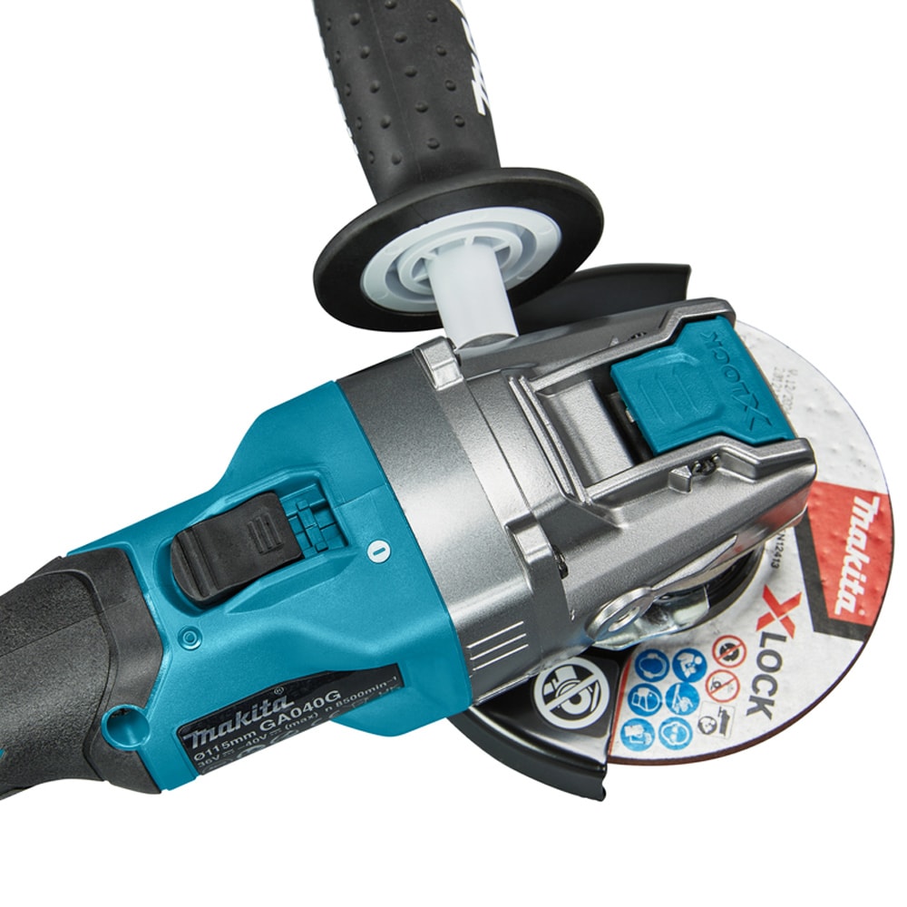 Угловая шлифмашина аккумуляторная GA040GZ01 (GA 040 GZ01) MAKITA, фото 6