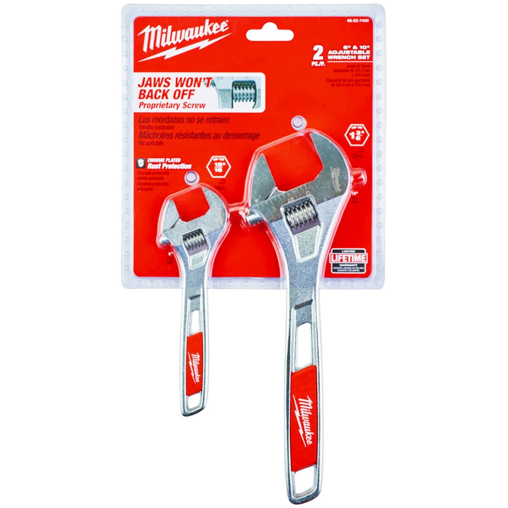 Набор разводных ключей 150 мм / 250 мм (2 шт) Milwaukee (48227400)