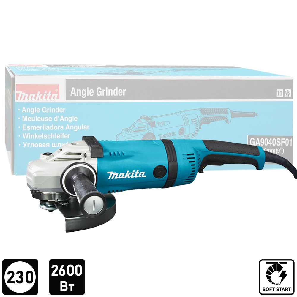 Угловая шлифмашина GA9040SF01 (GA 9040 SF01) MAKITA