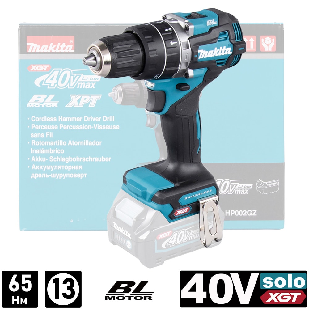 Дрель-шуруповерт ударная аккумуляторная HP002GZ (HP 002 GZ) MAKITA