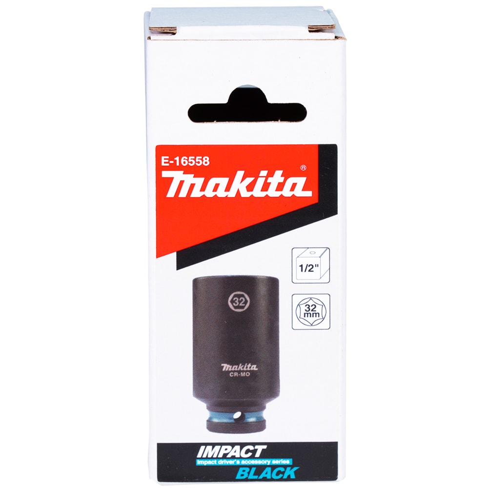 Ударная торцовая головка 32 мм (1/2") Impact Black MAKITA (E-16558)