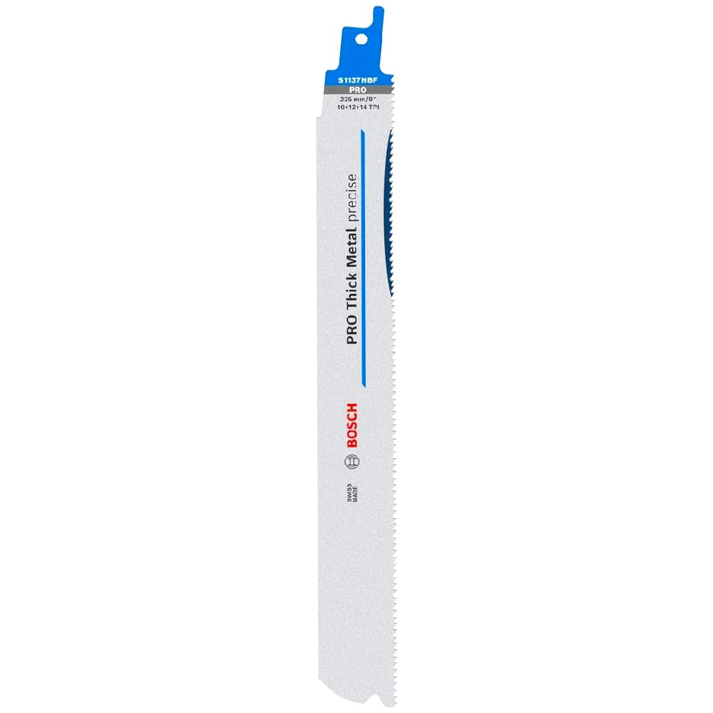 Пильное полотно S1137HBF PRO Thick Metal precise (5 шт / 225 мм) BOSCH (2608658998), фото 2