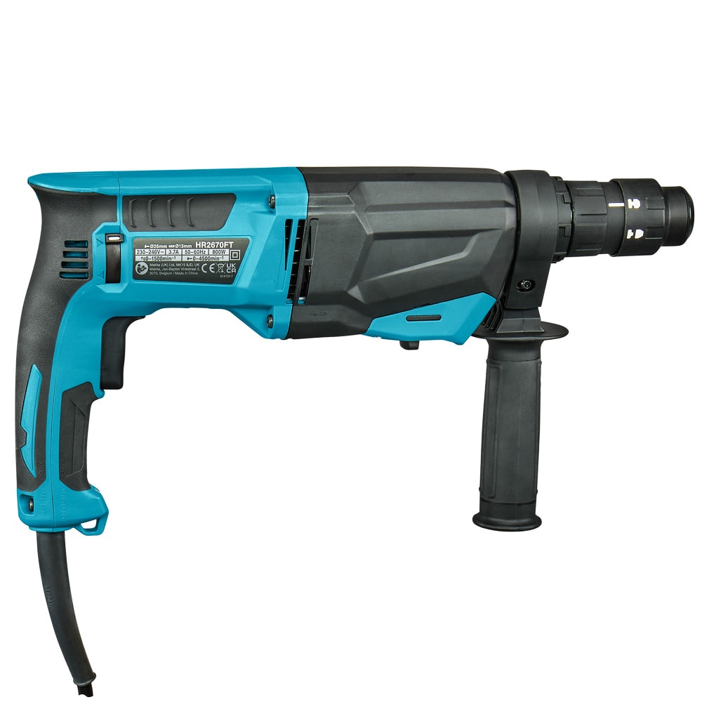Перфоратор SDS-plus HR2670FT (800 Вт / 3,0 Дж / БЗП / Подсветка / Кейс), MAKITA, фото 9