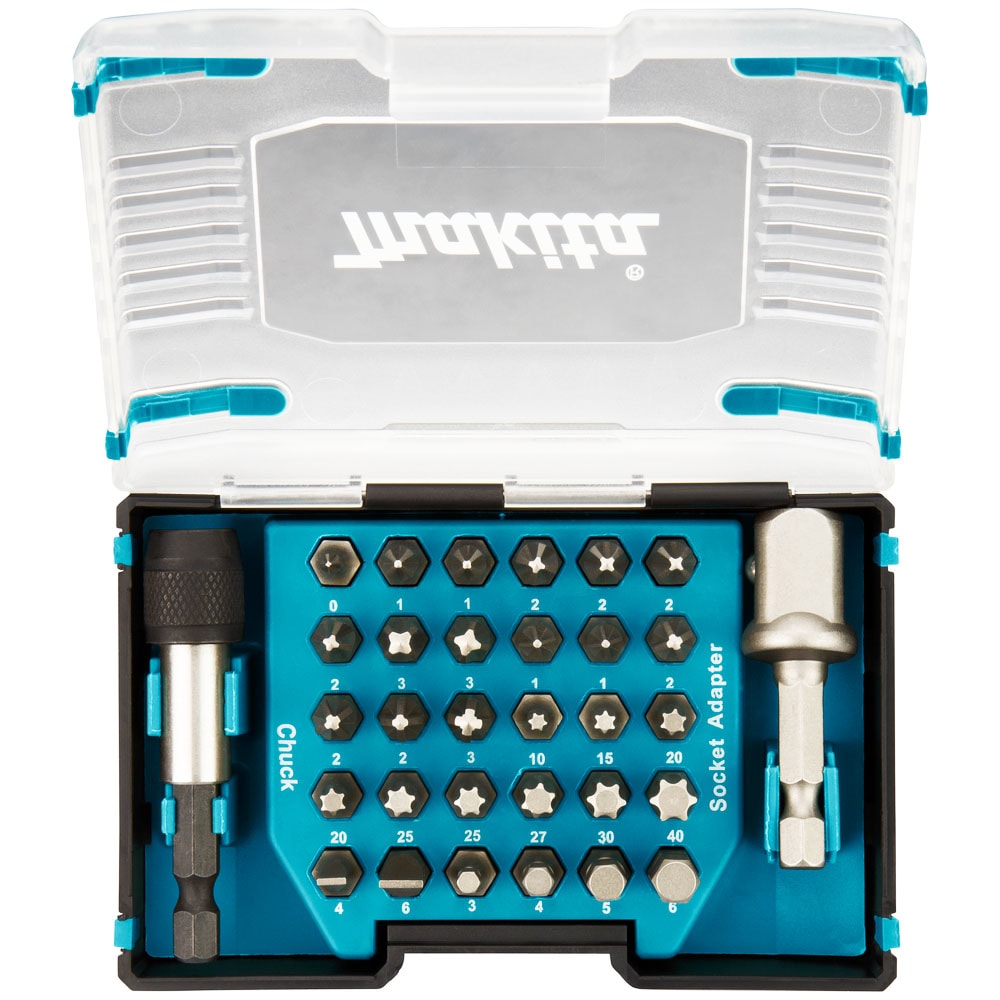 Набор бит (30 шт) с адаптерами (2 шт) MAKITA (D-65084)