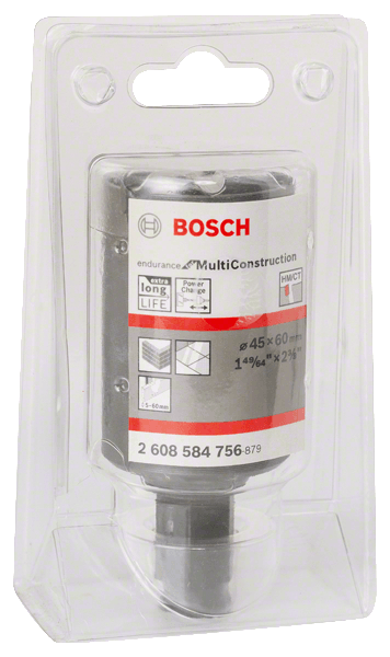 Коронка Endurance for Multi Construction 45 мм BOSCH (2608584756)