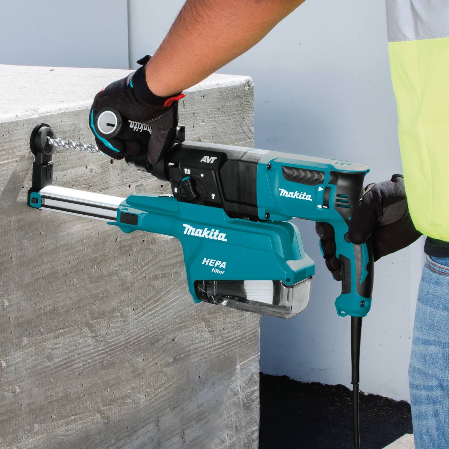 Перфоратор SDS-plus HR2652 (2,2Дж / Пылеудаление / Кейс), MAKITA, фото 7