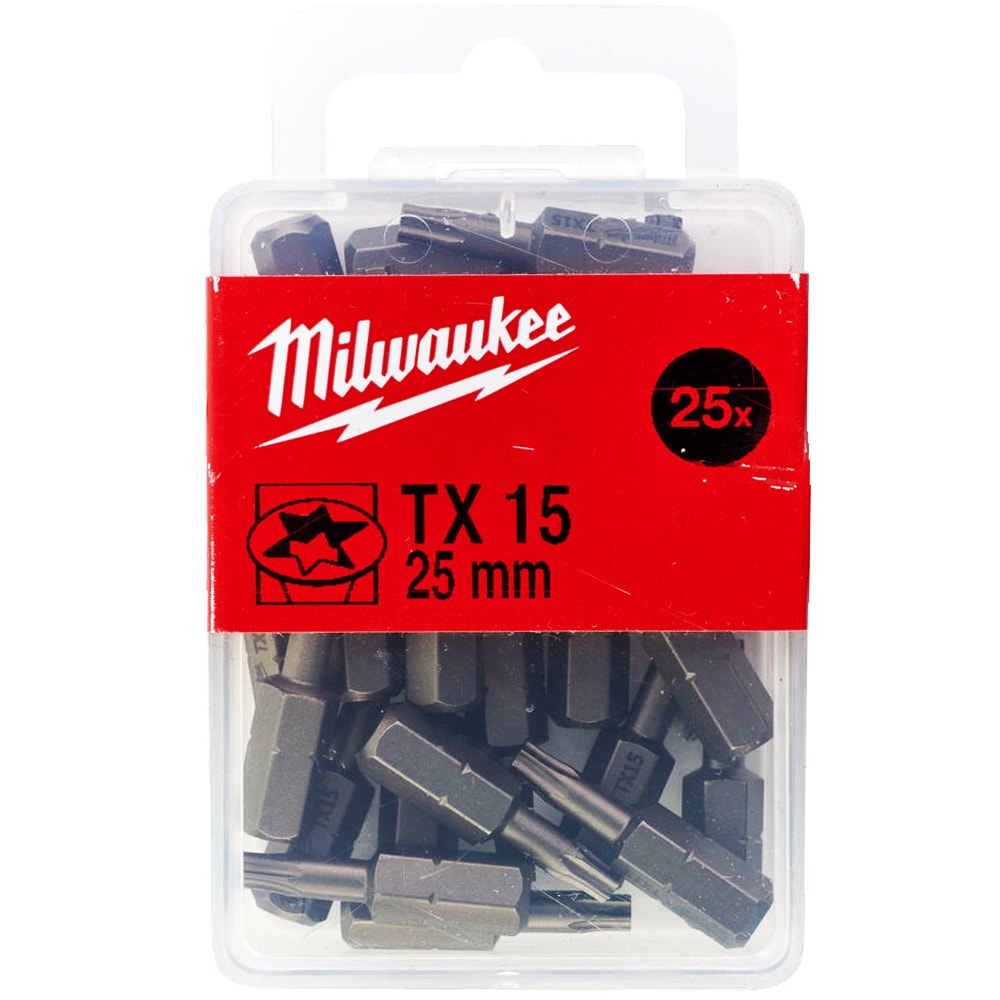 Бита TX15 25 мм (25 шт) Milwaukee (4932399595)