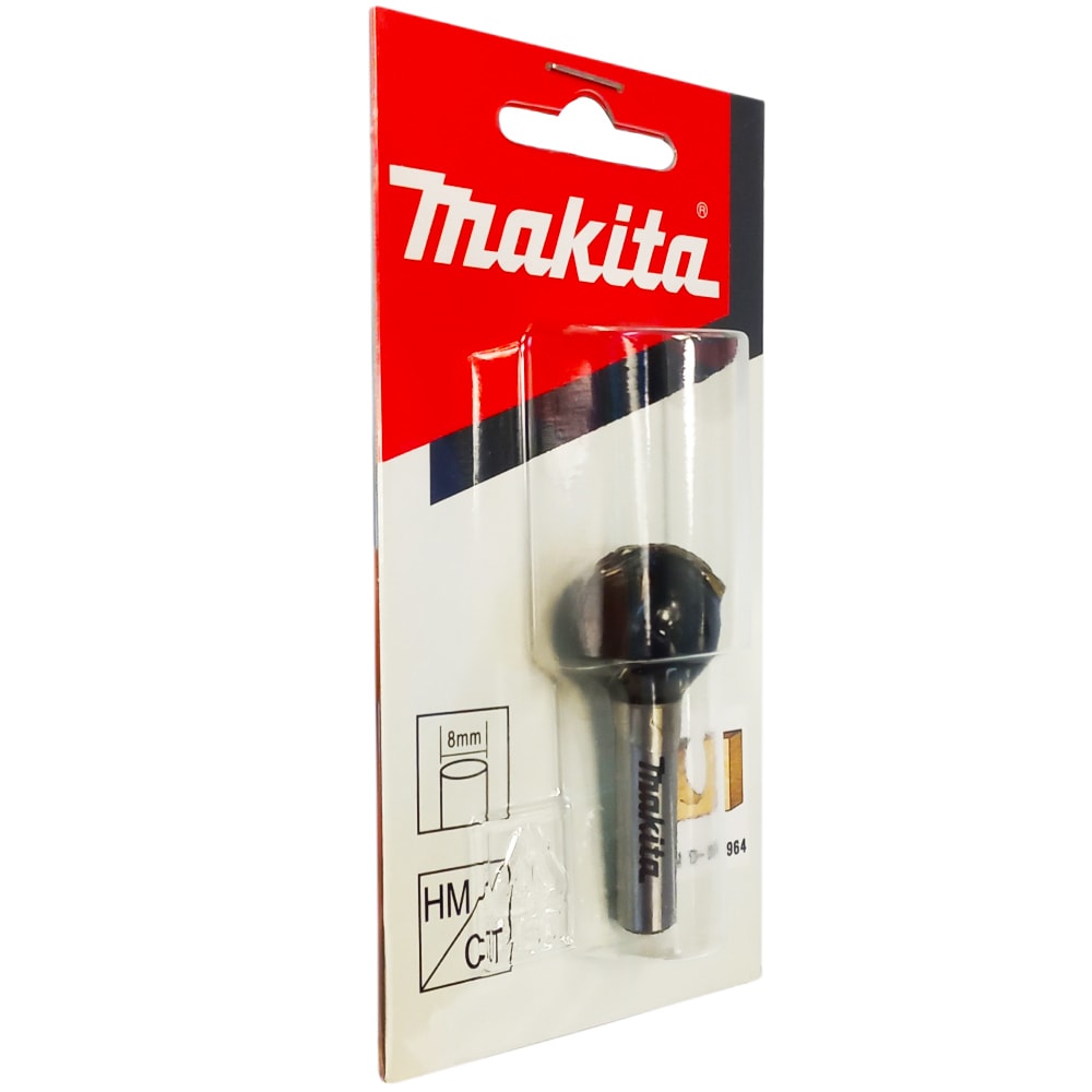 Фреза__Шаровидная R9,52 19,05х19,05х32 / хв 8 мм, MAKITA, фото 2