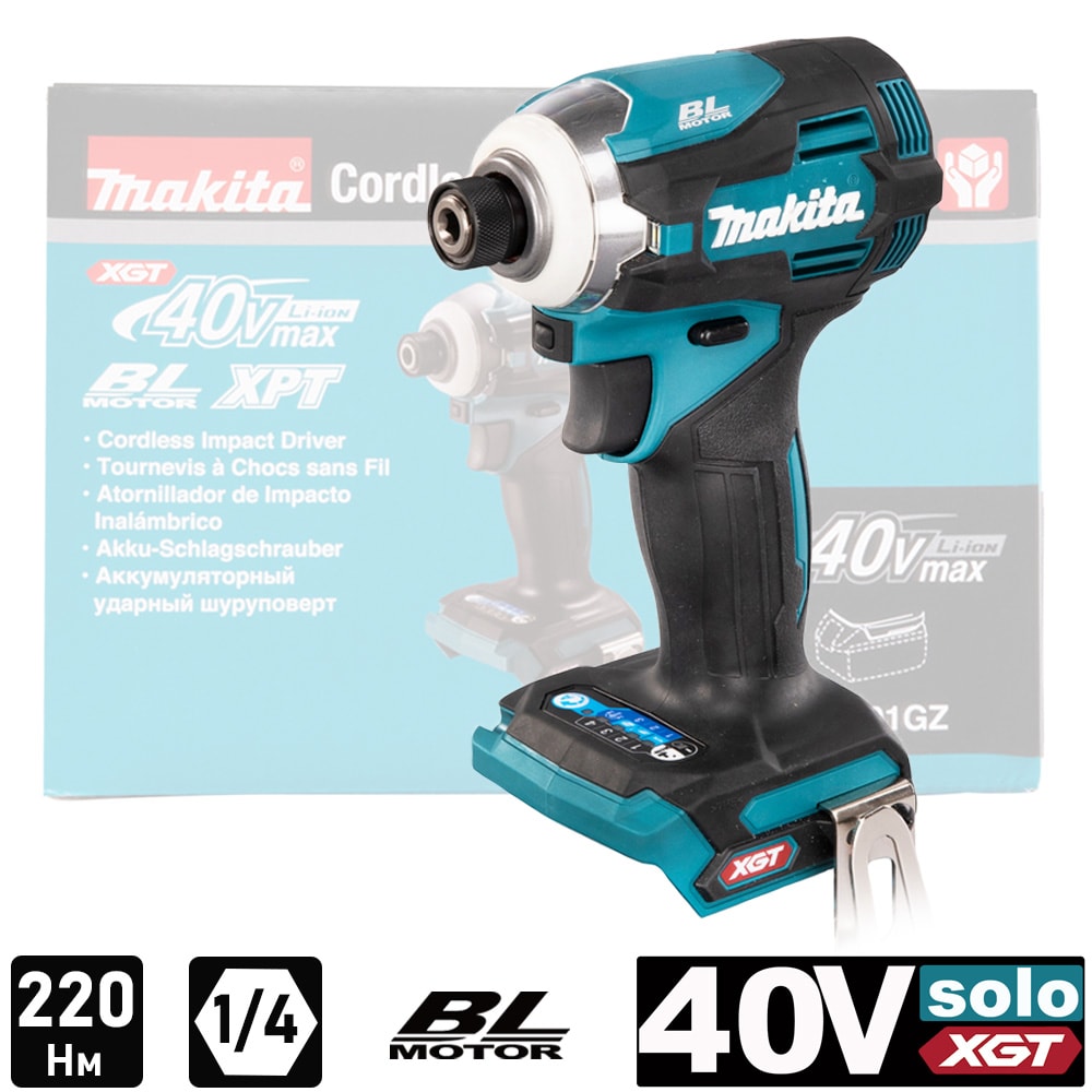 Шуруповерт ударный TD001GZ (TD 001 GZ) аккумуляторный MAKITA