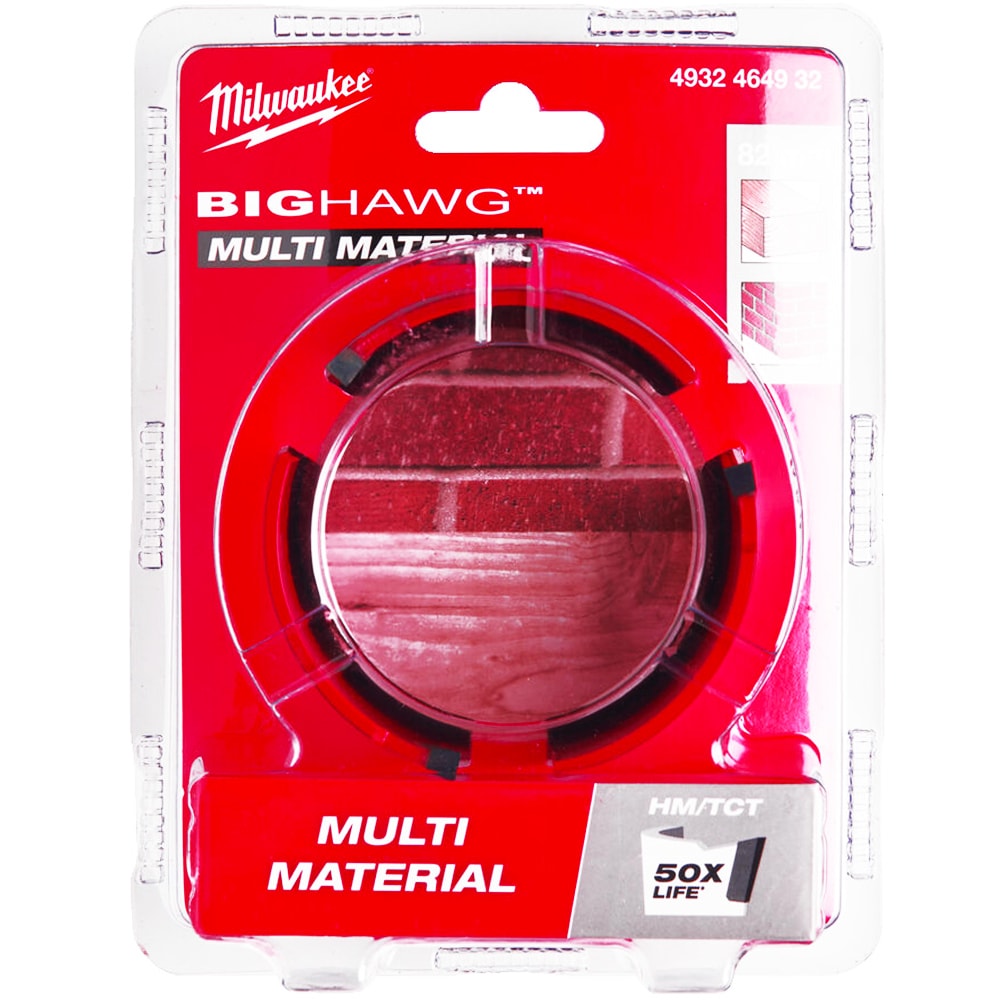 Коронка универсальная 82 мм BIGHAWG Milwaukee (4932464932)