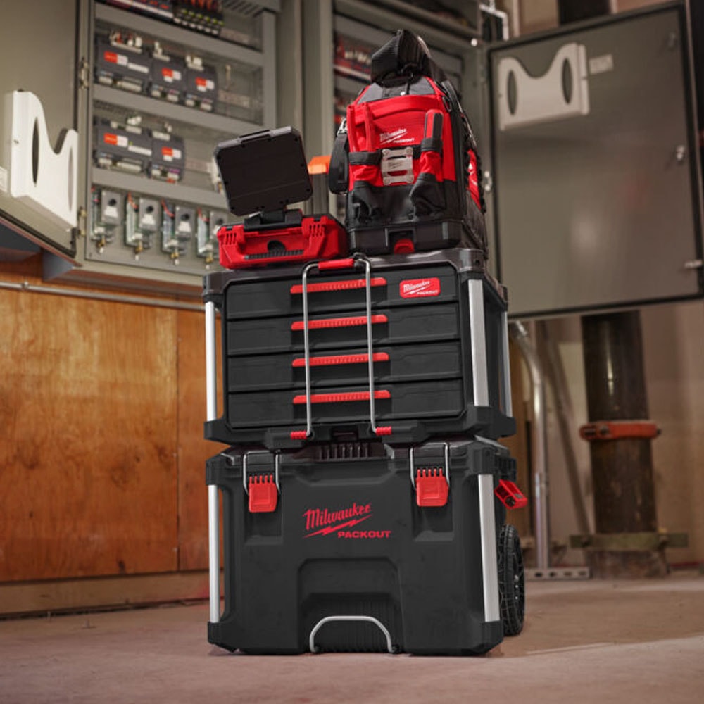 Кейс с 4-мя выдвижными отсеками PACKOUT DRAWER BOX Milwaukee (4932493189), фото 6