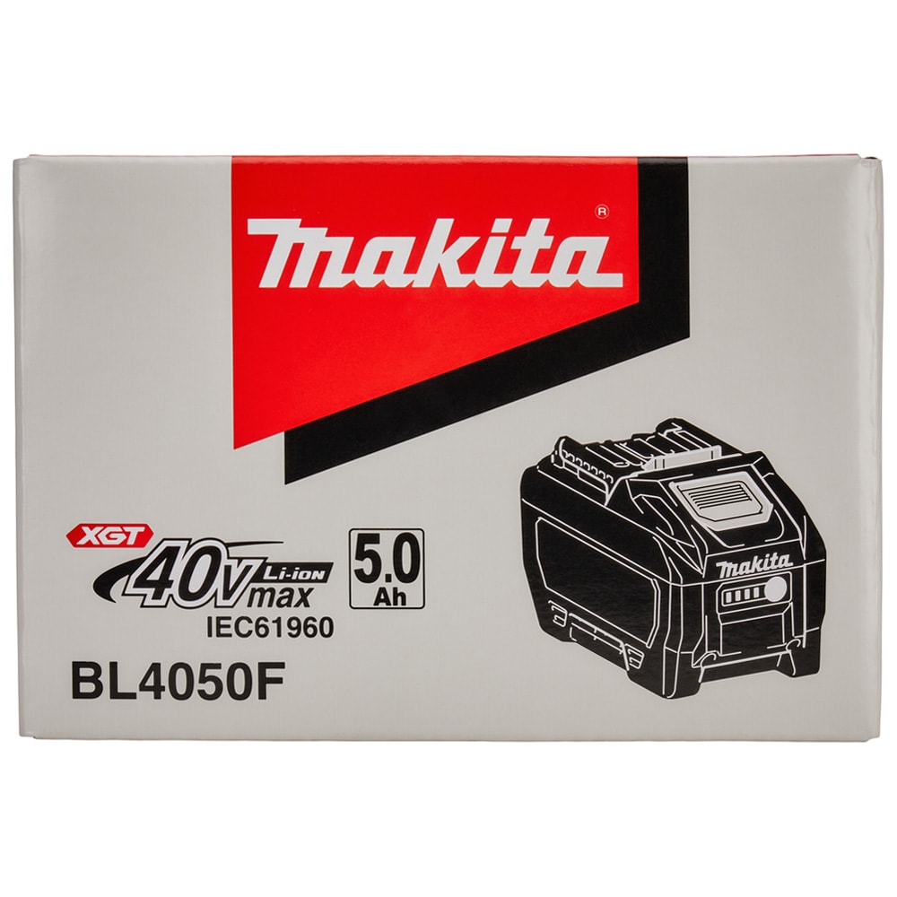 Аккумулятор BL4050F 5.0 Ah XGT 40Vmax MAKITA (191L47-8), фото 7