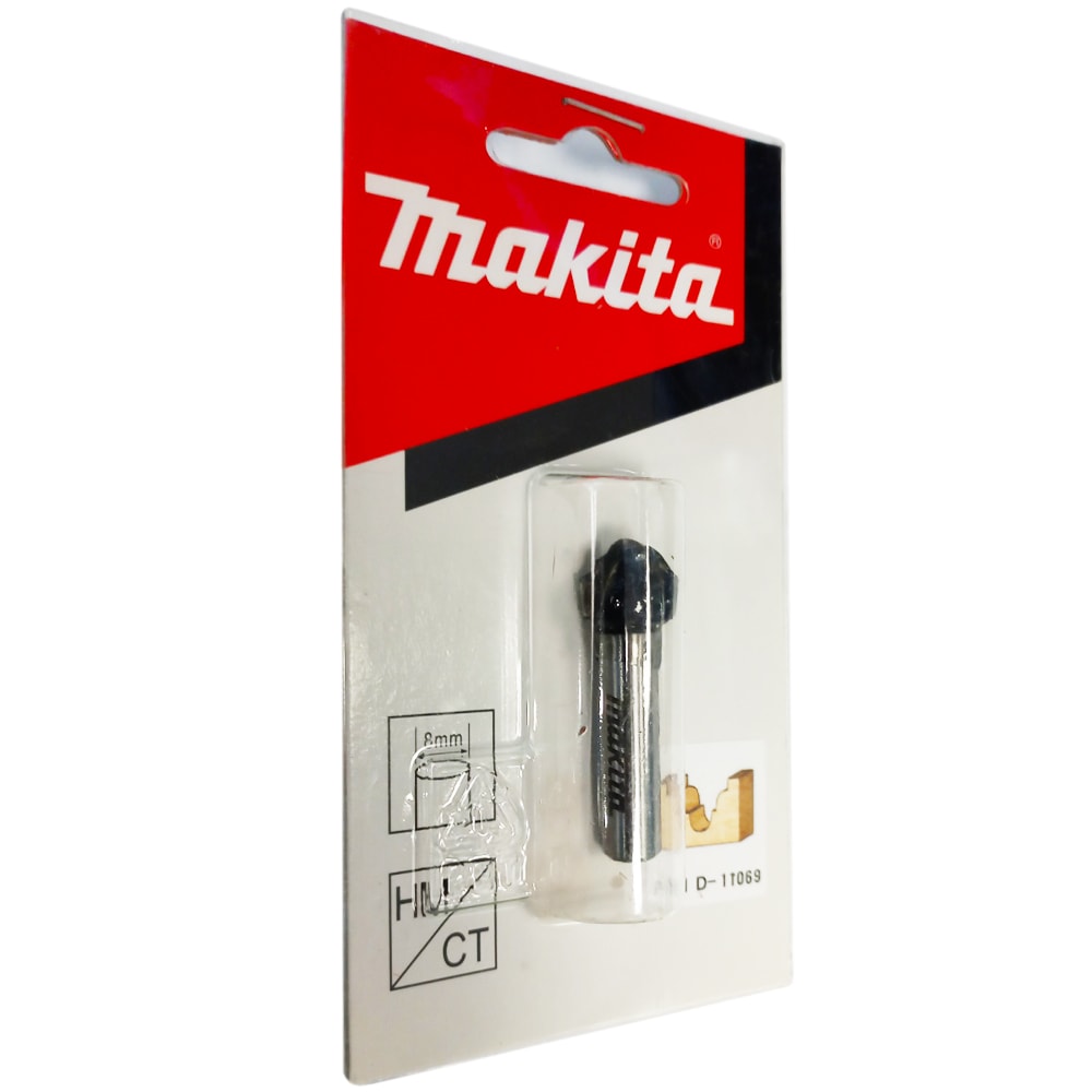 Фреза профильная R2.38 12.7x9.5x32 / хв 8 мм MAKITA (D-11069), фото 2
