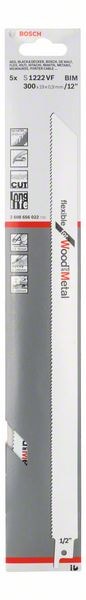 Пильное полотно для ножовки S 1222 VF (-5-), BOSCH