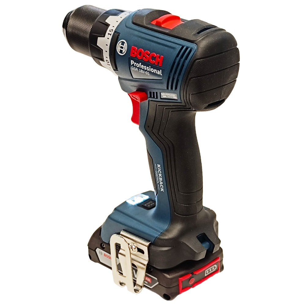 Дрель-шуруповерт аккумуляторная GSR 18V-65 Professional BOSCH (06019N3000), фото 9