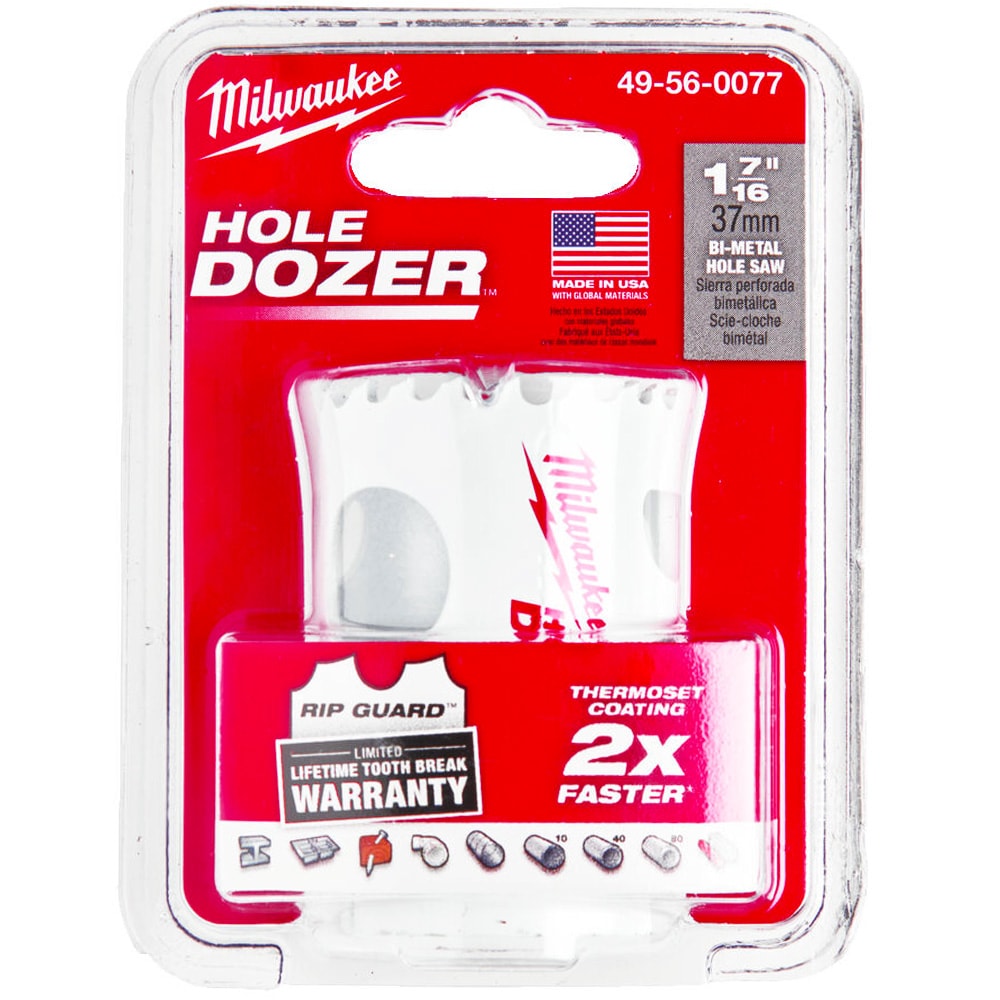Коронка по дереву 37 мм Hole Dozer Holesaw Milwaukee (49560077)