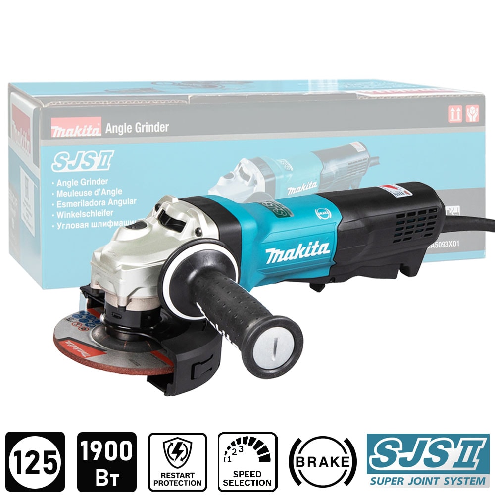 Угловая шлифмашина GA5093X01 (GA 5093 X01) MAKITA