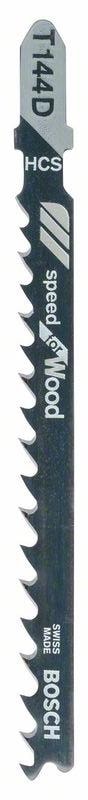 Пилка для лобзика T144D Speed for Wood (5 шт) BOSCH (2608630040), фото 2