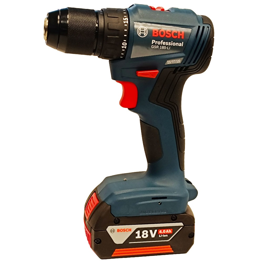 Дрель-шуруповерт аккумуляторная GSR 185-LI Professional BOSCH (06019K3005), фото 6