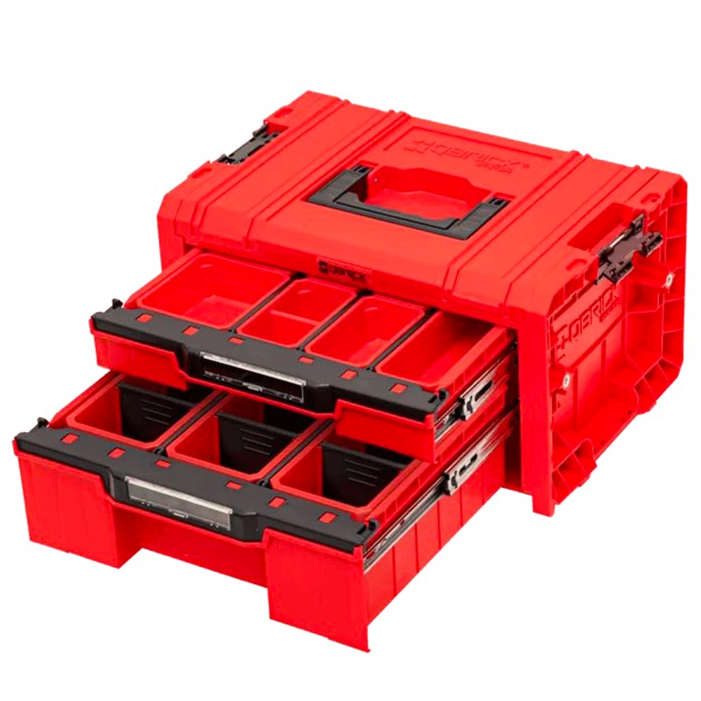 Ящик для инструментов Qbrick System PRO Drawer 2 Toolbox 2.0 Expert RED Ultra HD Custom (SKRQPROD2E2CCZEPG001), фото 2