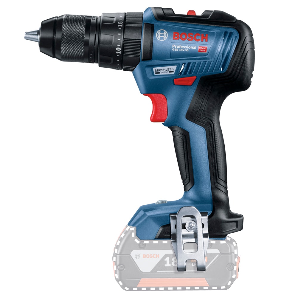 Дрель-шуруповерт ударная аккумуляторная GSB 18V-50 Professional BOSCH (06019H5106), фото 4