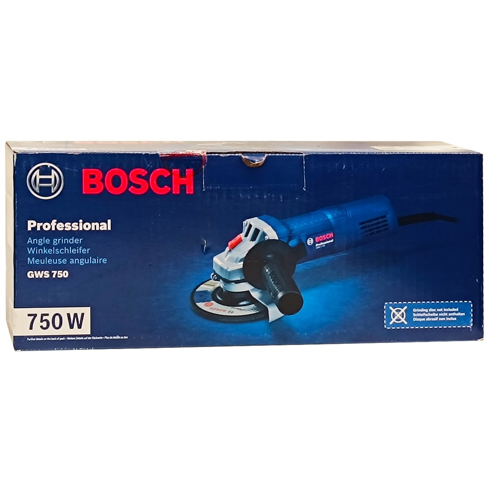 Углошлифмашина GWS 750 (Коробка), BOSCH, фото 2