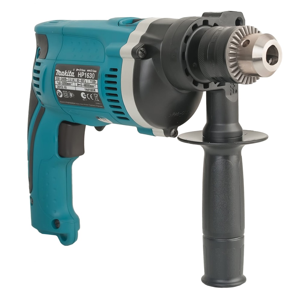 Дрель ударная HP1630 (710 Вт / ЗП_1,5-13мм / Коробка), MAKITA, фото 6