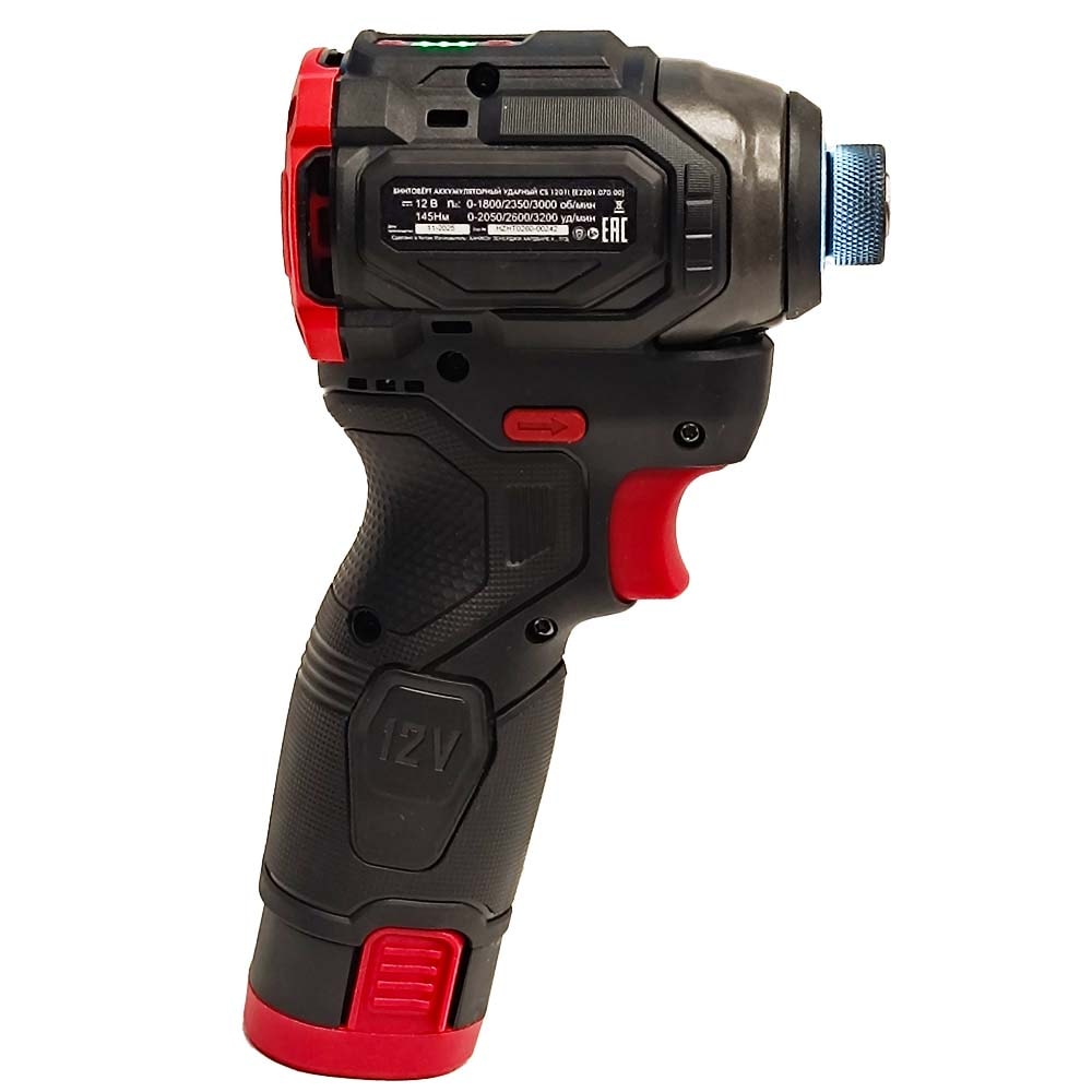 Шуруповерт ударный CS 1201L ELITECH HD (E2201.070.01), фото 9