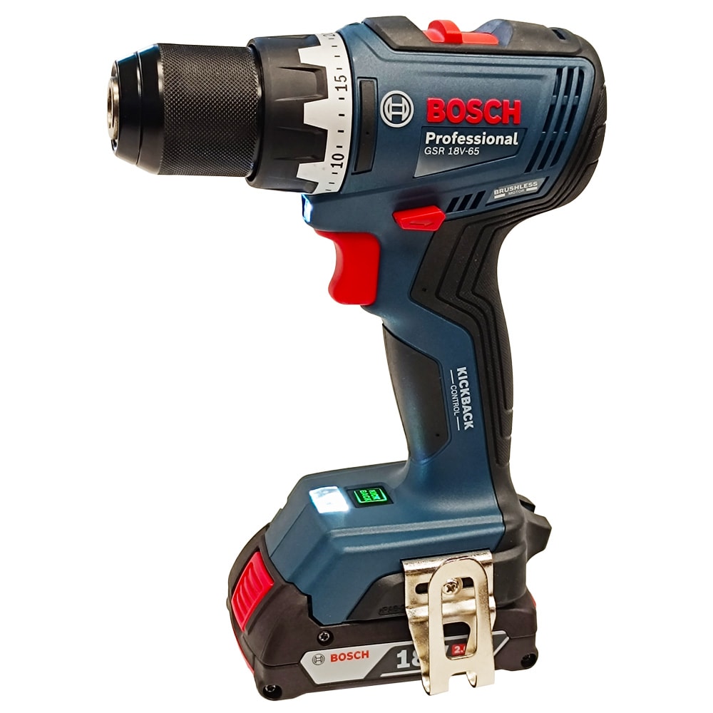 Дрель-шуруповерт аккумуляторная GSR 18V-65 Professional BOSCH (06019N3000), фото 6