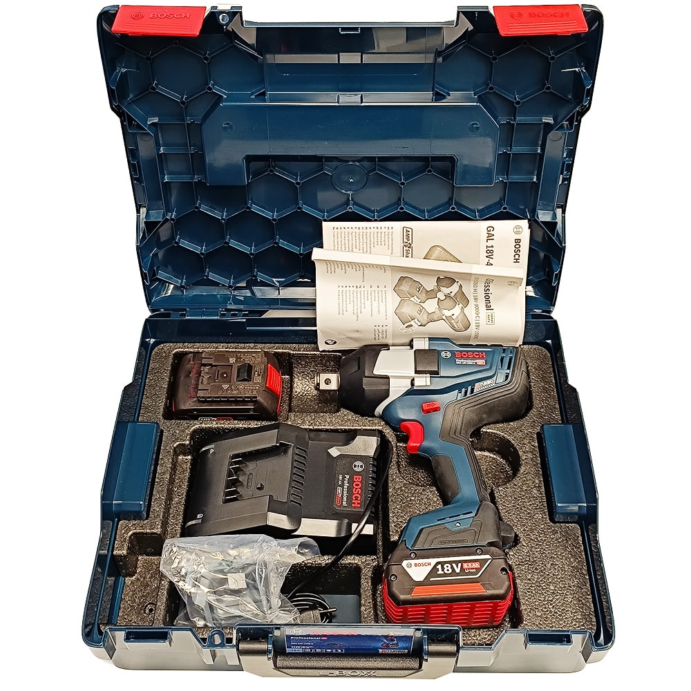 Гайковерт аккумуляторный GDS 18V-1050 H Professional BOSCH (06019J8522), фото 3
