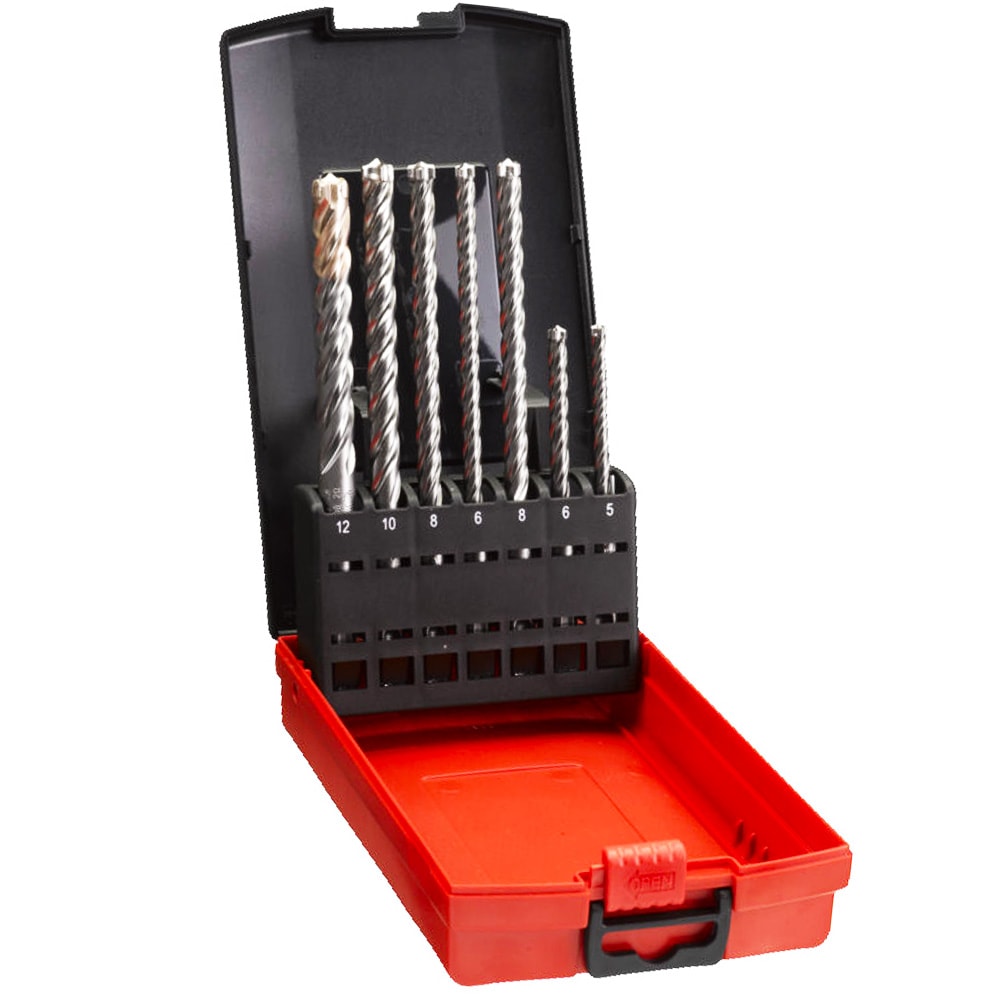 Набор буров по бетону SDS-Plus RX4 Set 5-12 мм (7 шт) Milwaukee (4932478626)