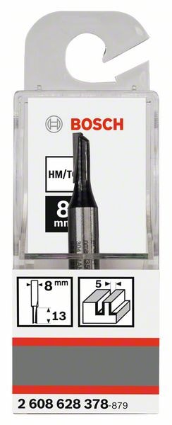 Фреза пазовая D5x13x51 / хв 8 мм BOSCH (2608628378)