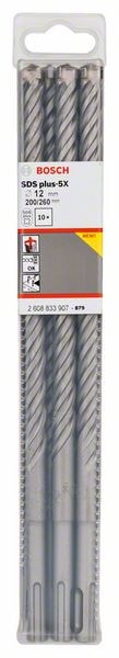 SDS-plus-5X бур, 12x200x260 мм (10 шт), BOSCH
