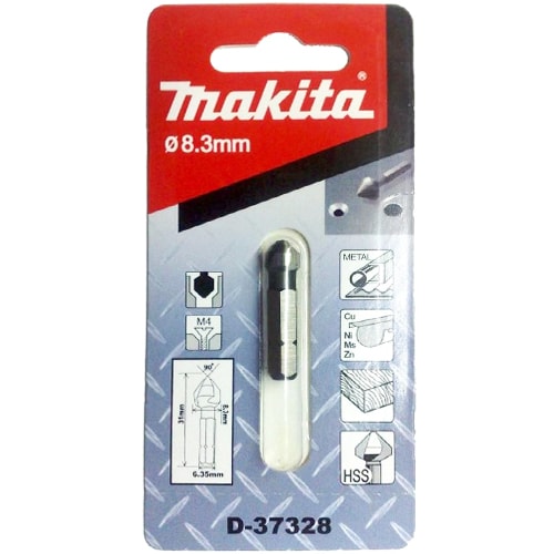 Зенкер по металлу 8,3 мм х 1/4" Makita (D-37328)