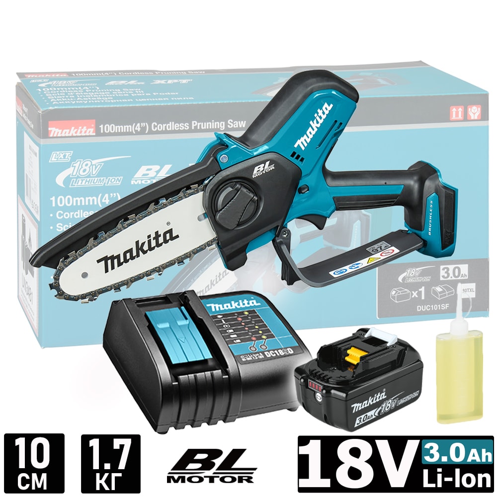 Пила цепная аккумуляторная DUC101SF (DUC 101 SF) MAKITA