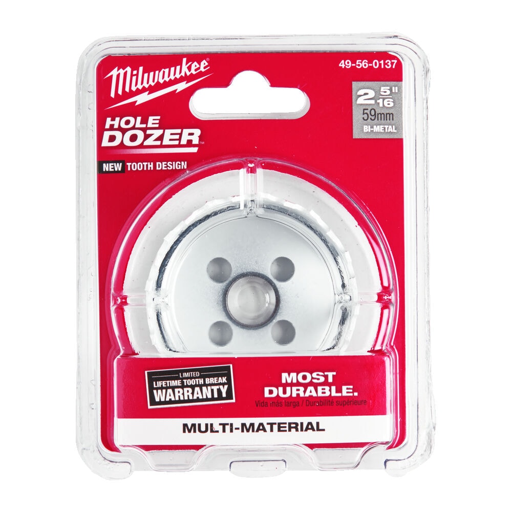 Коронка по дереву 59 мм Hole Dozer Holesaw Milwaukee (49560137)