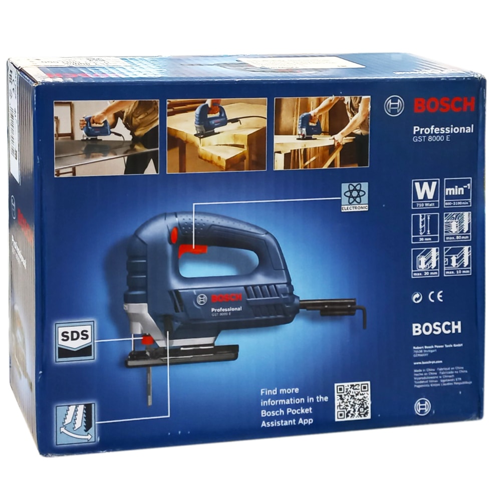 Лобзик GST 8000 E (710Вт / Коробка), BOSCH, фото 2